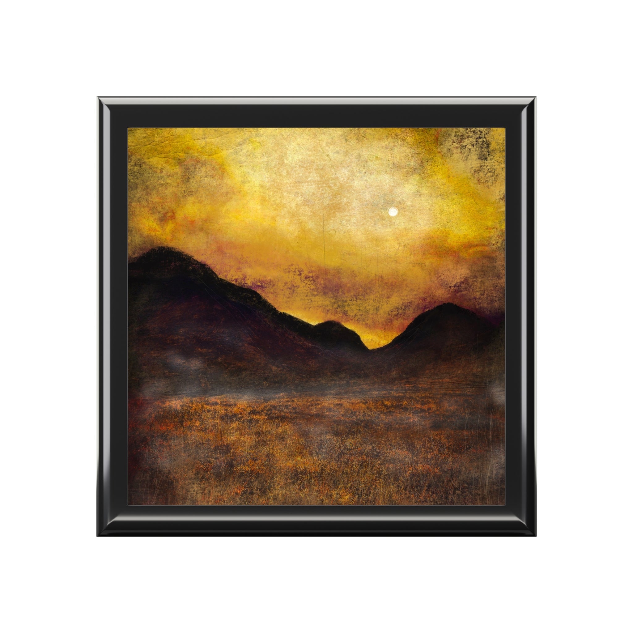 Glencoe Moonlight | Art Jewellery Box | Scotland