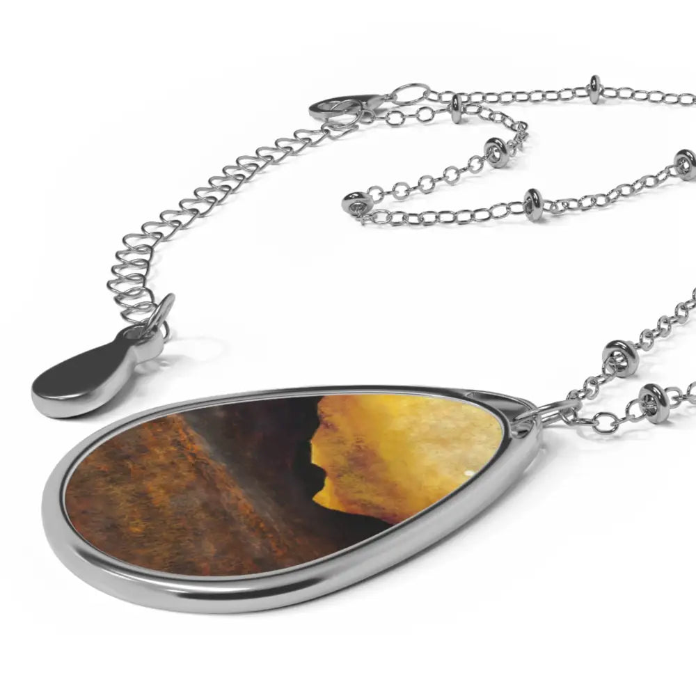 Glencoe Moonlight Art Necklace Kevin Scottish Artist