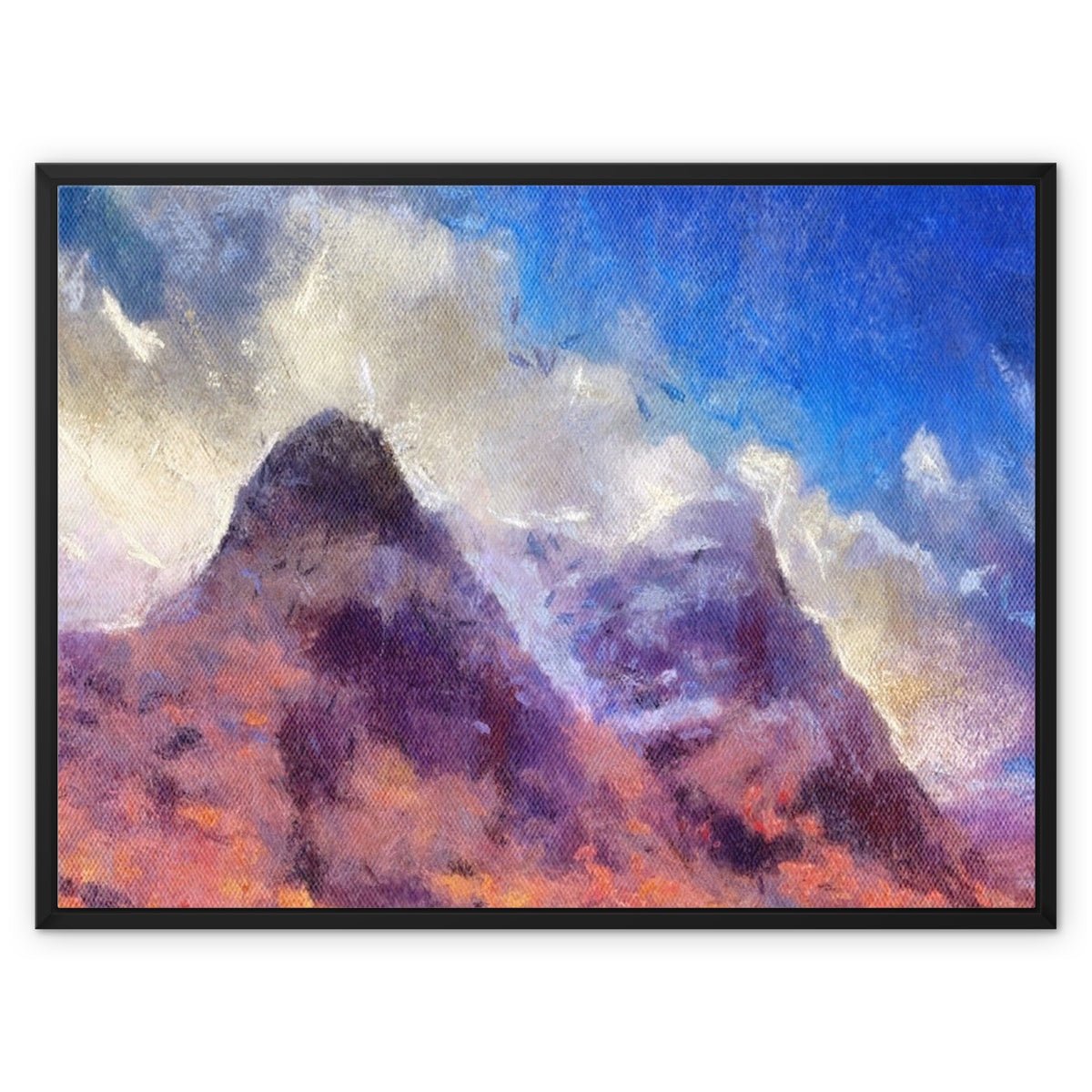 Glencoe Painting | Framed Canvas From Scotland