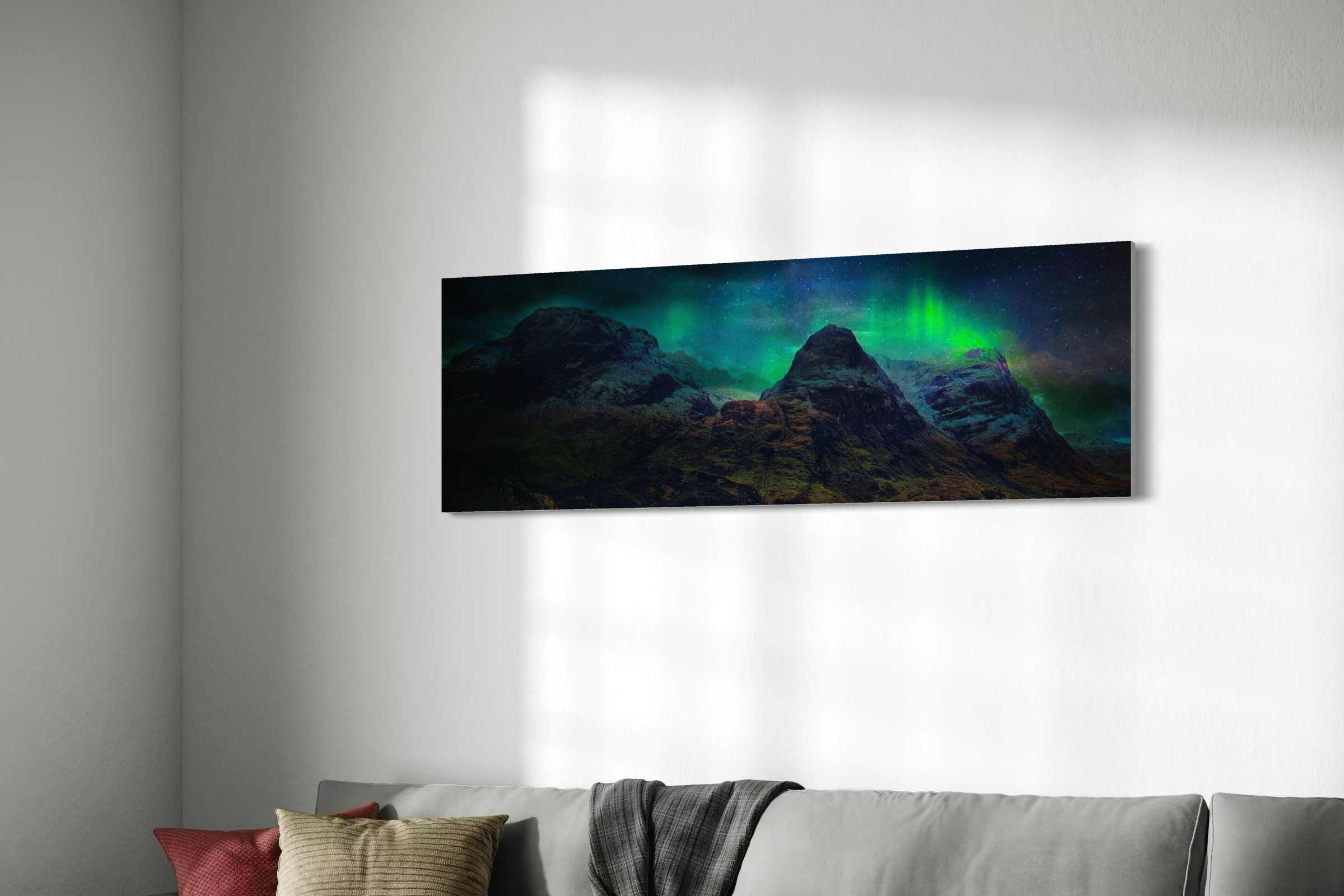 Glencoe Panoramic Scottish Landscape Art Prints