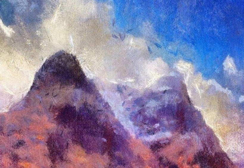 Glencoe Scottish Landscape Painting
