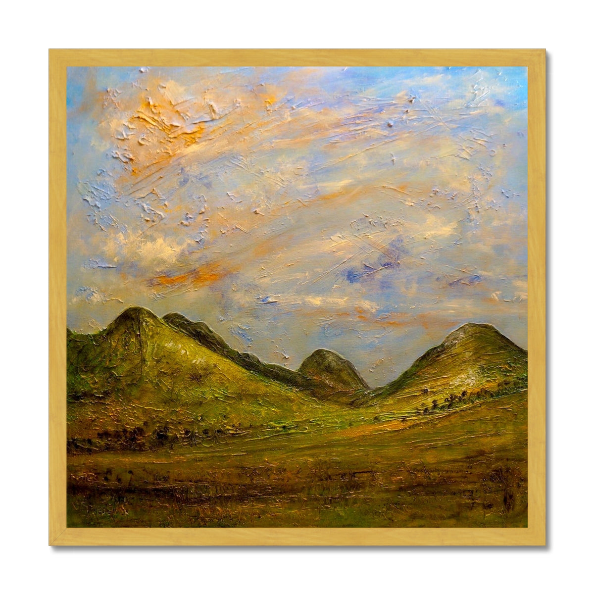 Glencoe Summer Antique Framed Print