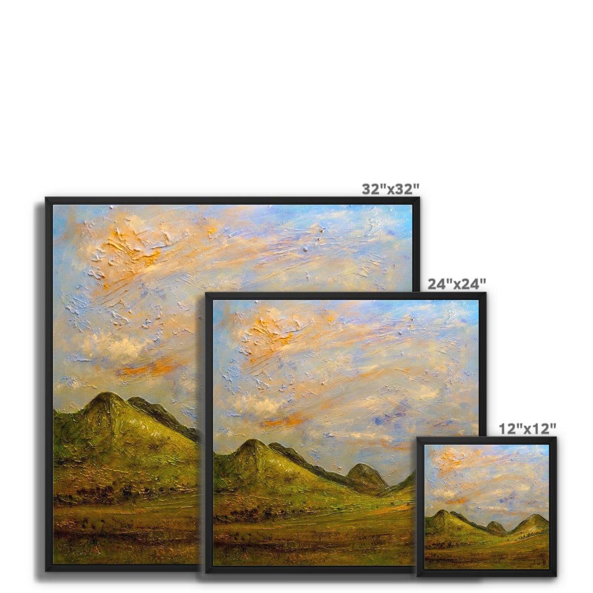 Glencoe Summer Painting | Framed Canvas Prints From Scotland