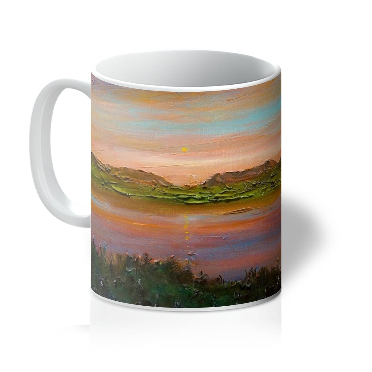 Gourock Golf Club Sunset Art Gifts Mug