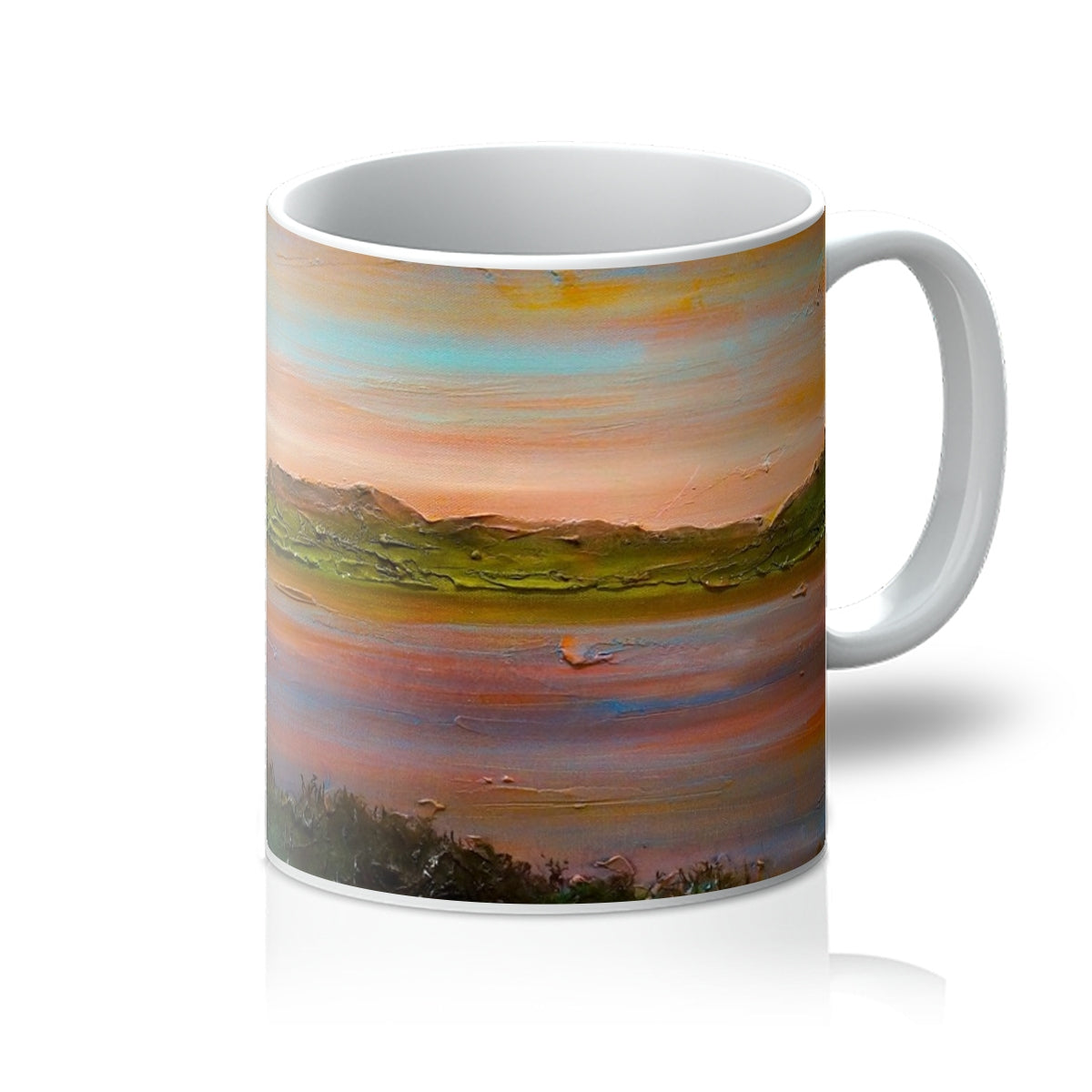 Gourock Golf Club Sunset Art Gifts Mug