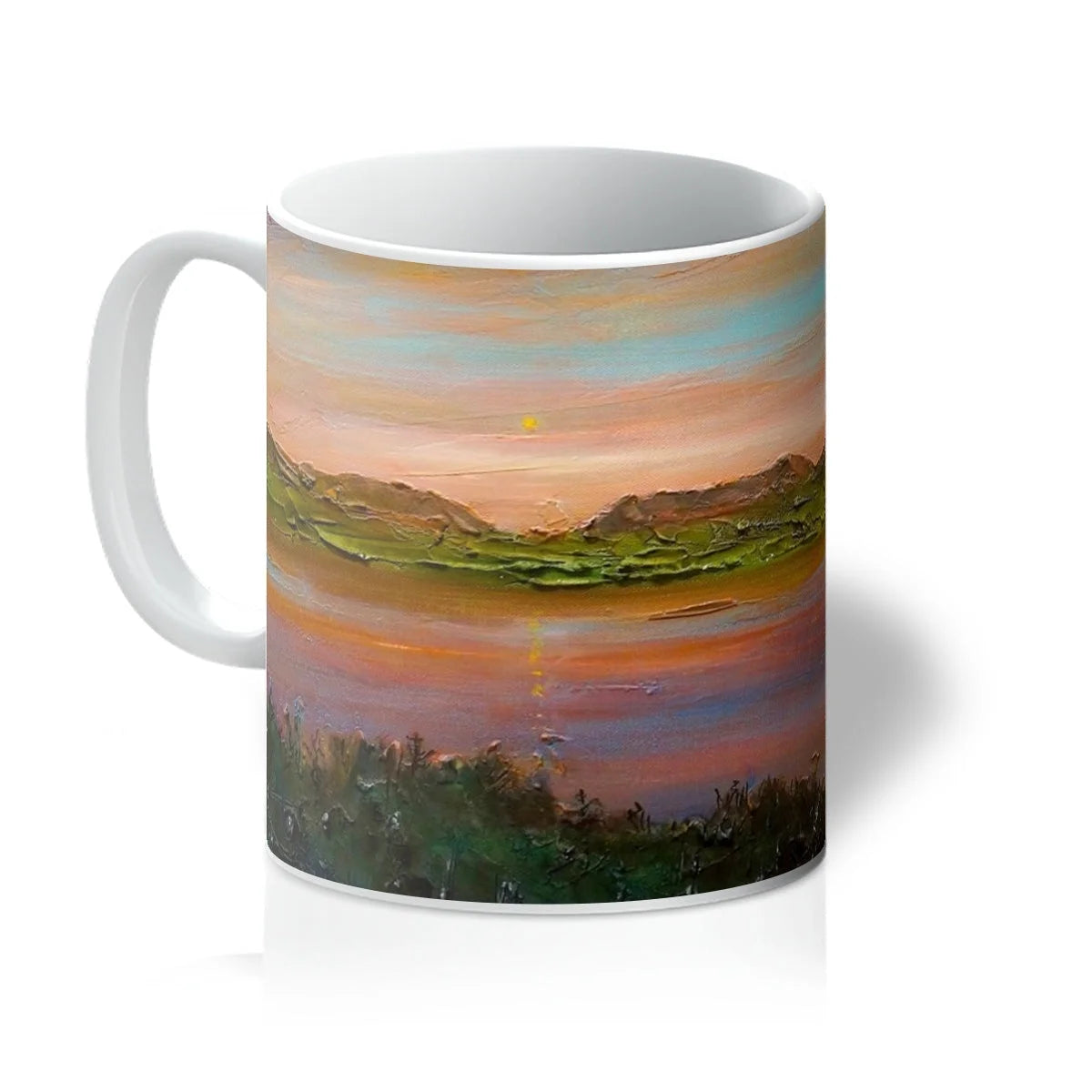 Gourock Golf Club Sunset Mug - River Clyde Art Gallery Scotland Worldwide Shipping Scottish Prints