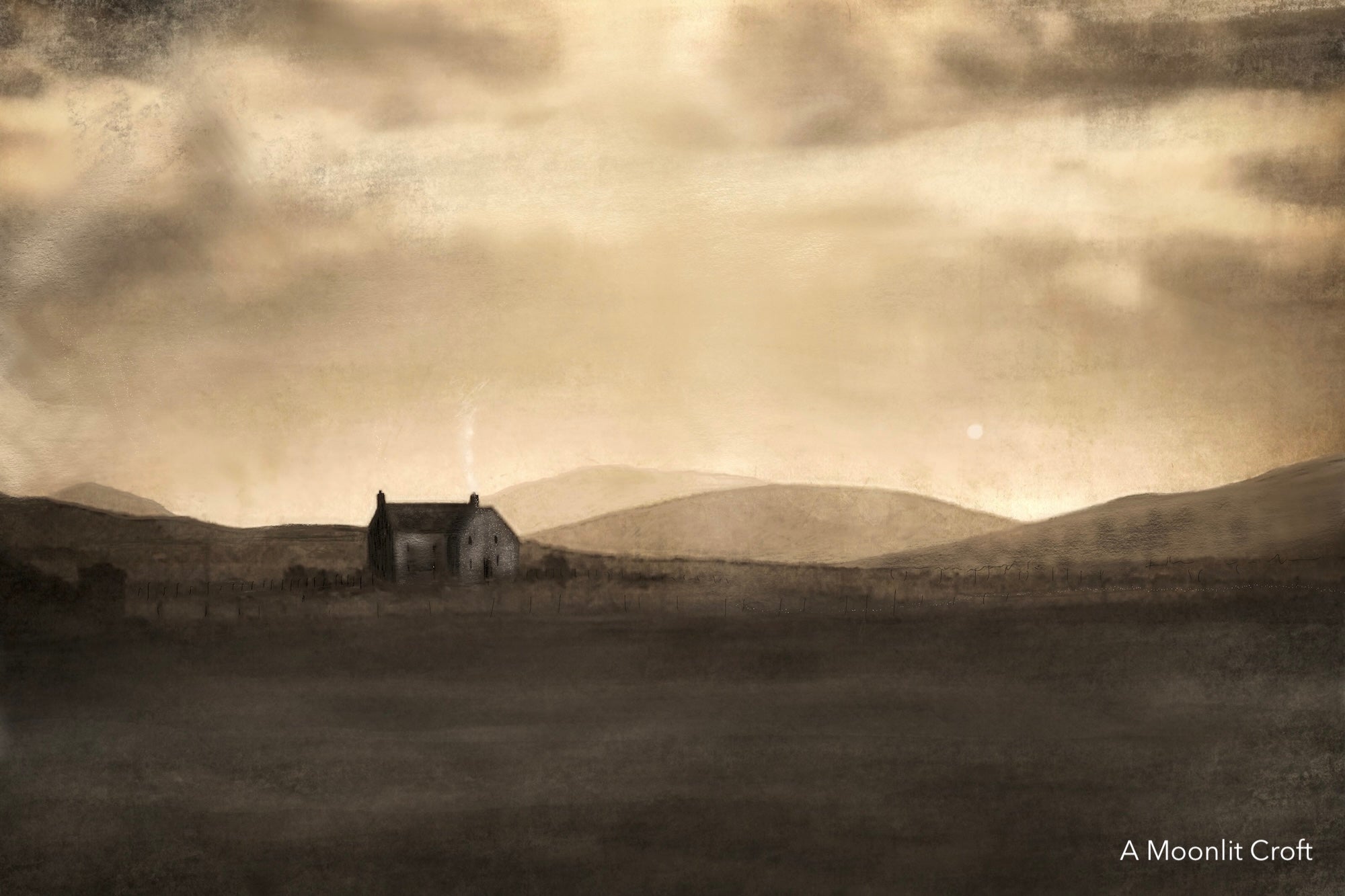Halloween Themed Giclee Art Prints From Scotland