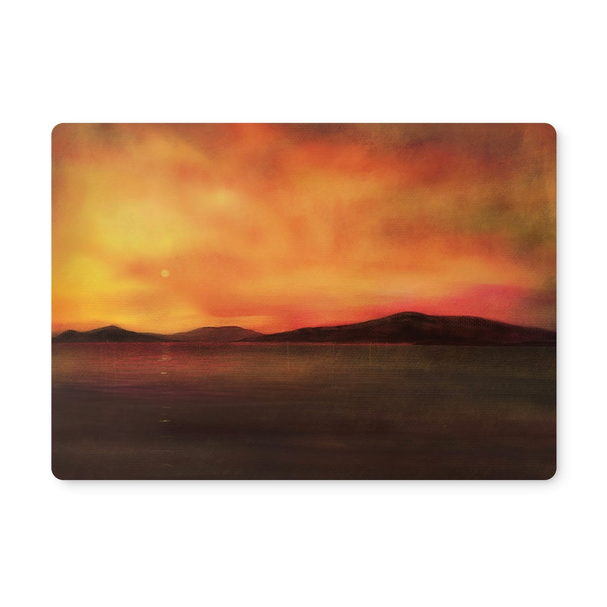 Harris Sunset Art Gifts Placemat