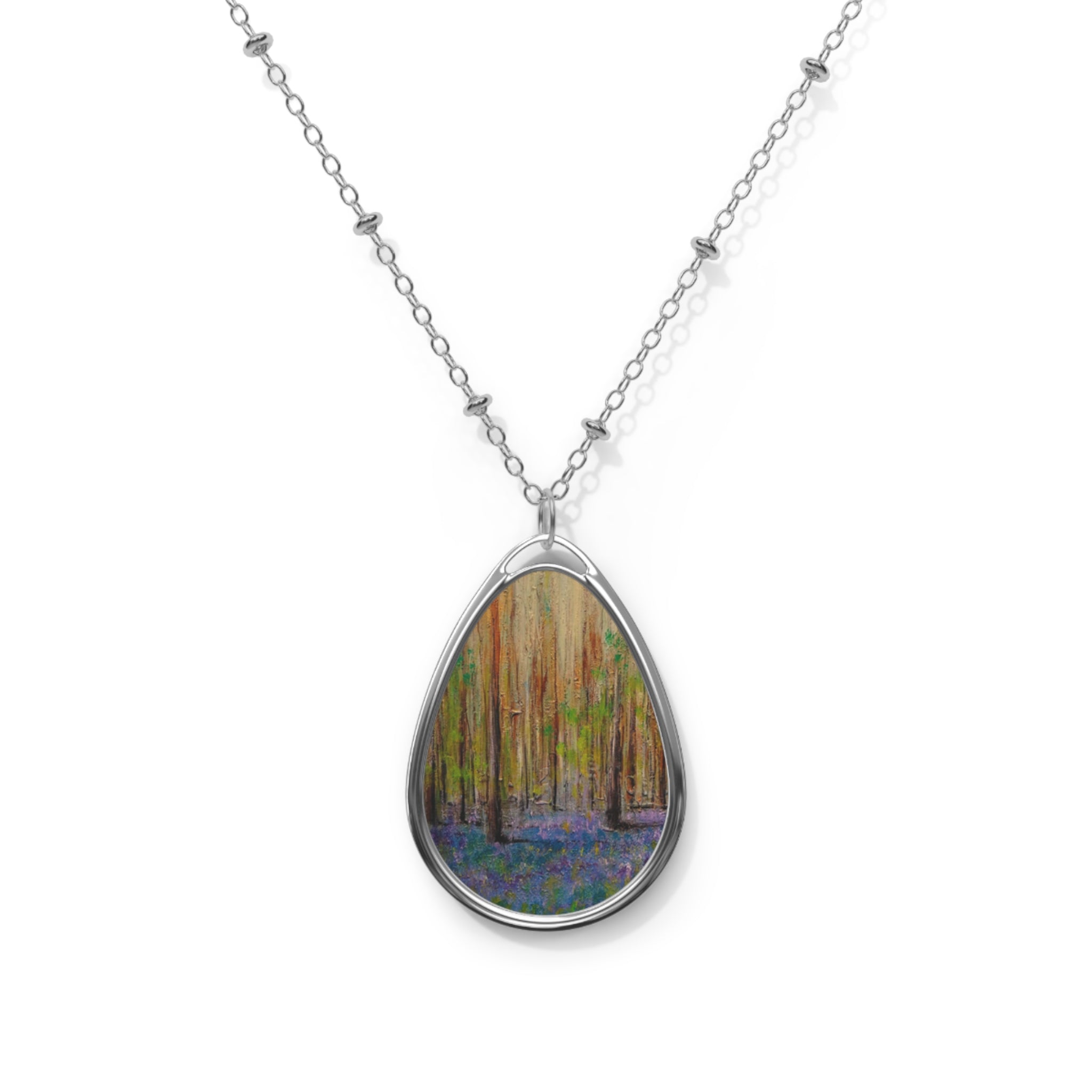 Highland Bluebells | Scottish Art Jewellery | Necklace