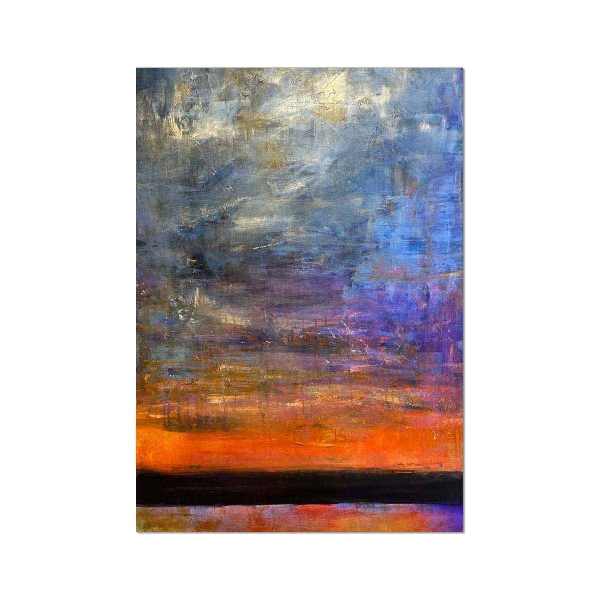 Horizon Dreams Abstract Painting Scotland | Signed Scottish Fine Art Prints