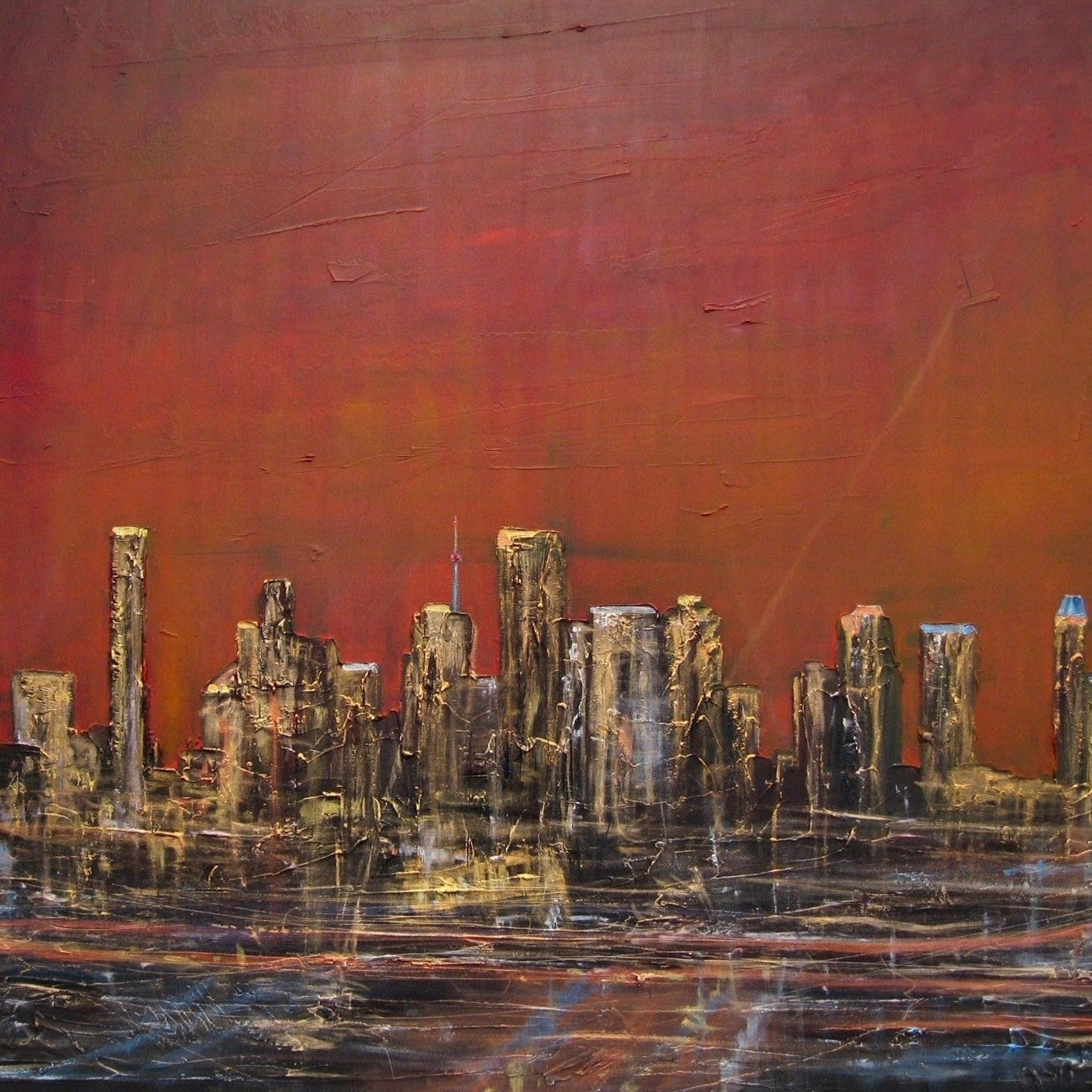 Houston Texas Scottish Landscape Painting