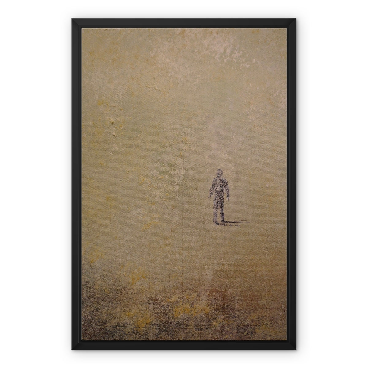 Into The Munro Mist Painting | Framed Canvas From Scotland