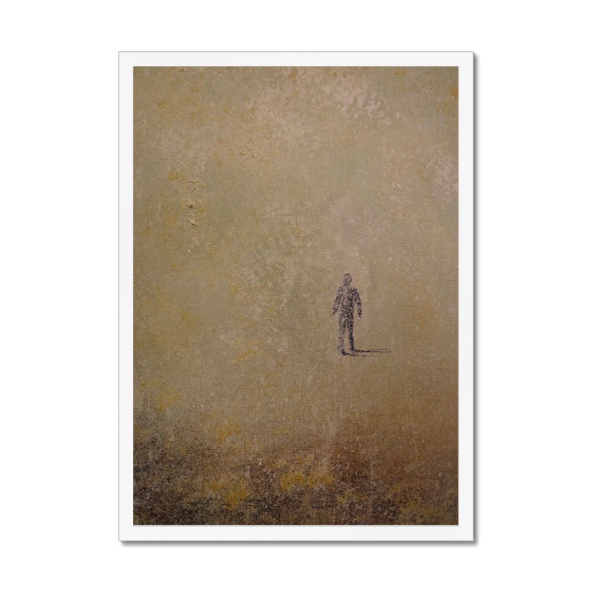 Into The Munro Mist Painting | Framed Prints From Scotland