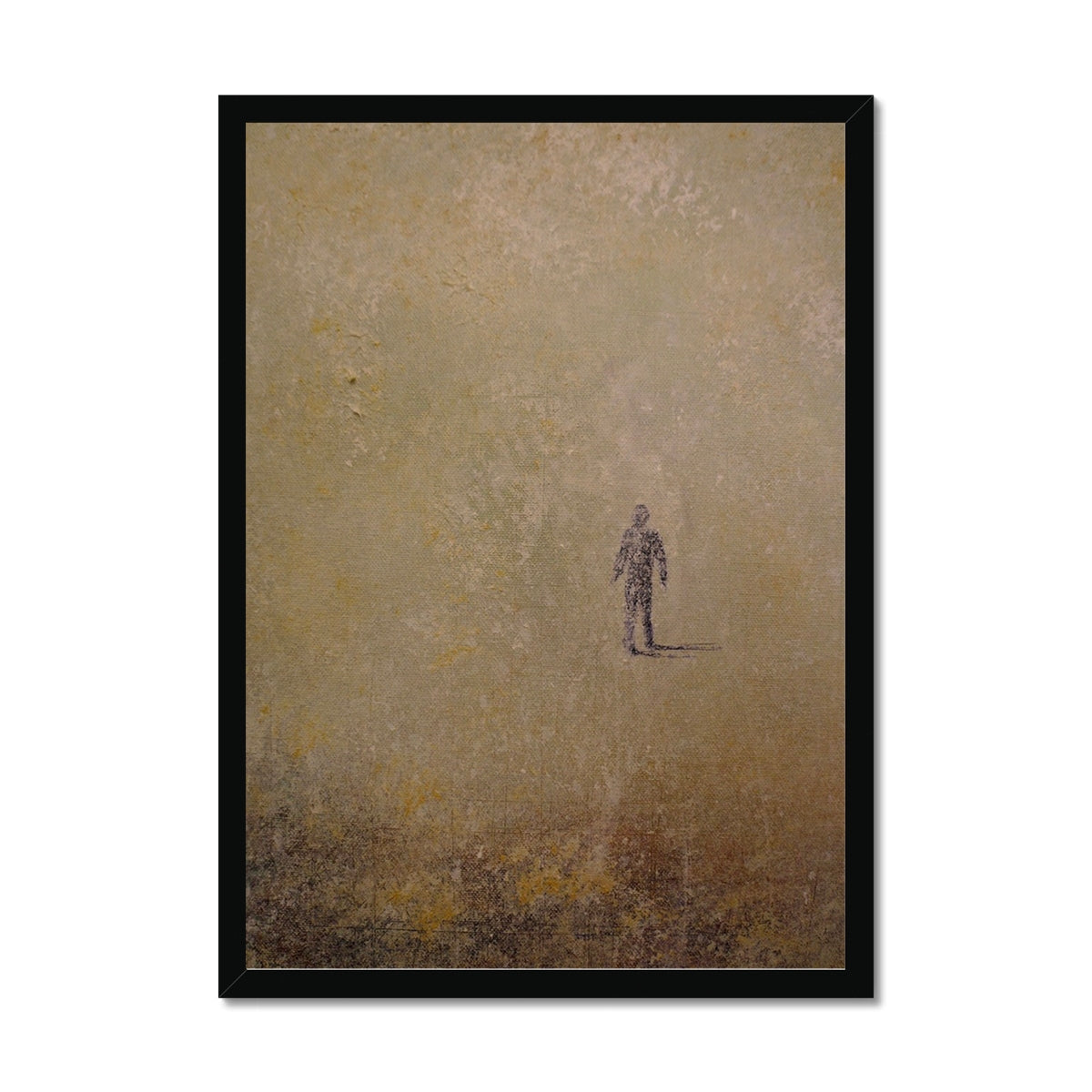 Into The Munro Mist Painting | Framed Prints From Scotland