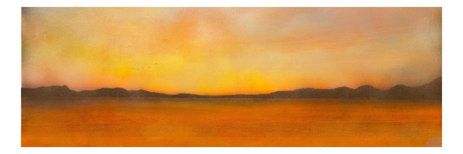 Islay Dawn-Panoramic Prints-Hebridean Islands Art Gallery-Paintings, Prints, Homeware, Art Gifts From Scotland By Scottish Artist Kevin Hunter