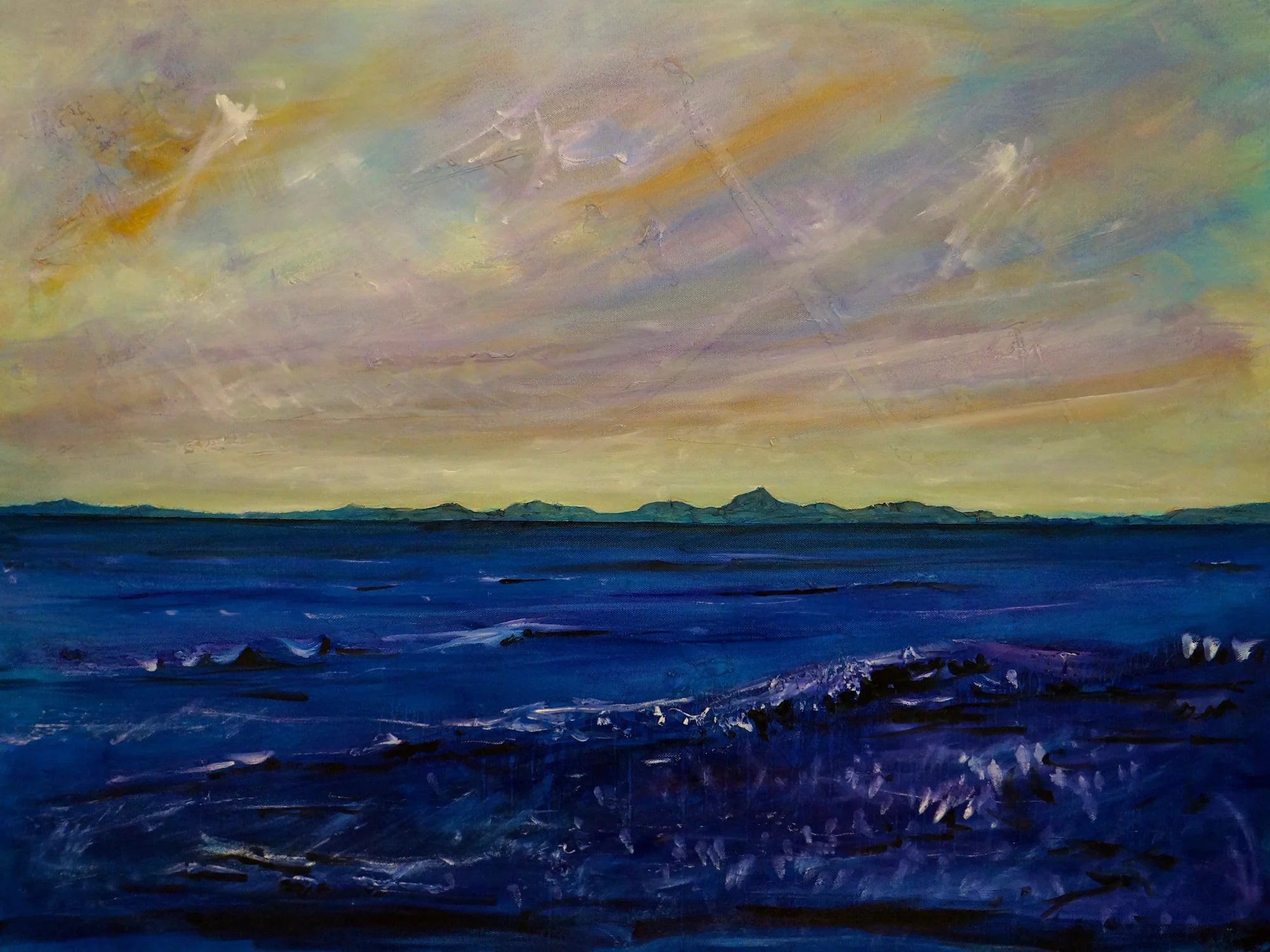 Jura Original Painting - Scottish Artist Hebridean Islands Art Gallery Scotland