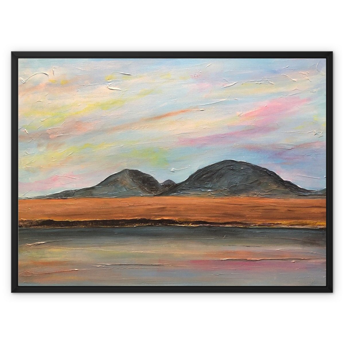 Jura Dawn Painting | Framed Canvas Prints From Scotland