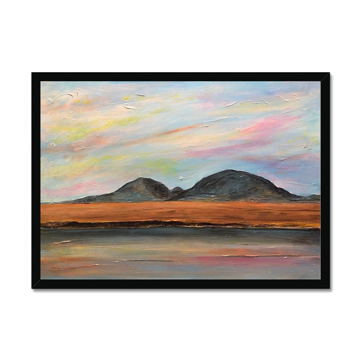 Jura Dawn Painting | Framed Prints From Scotland