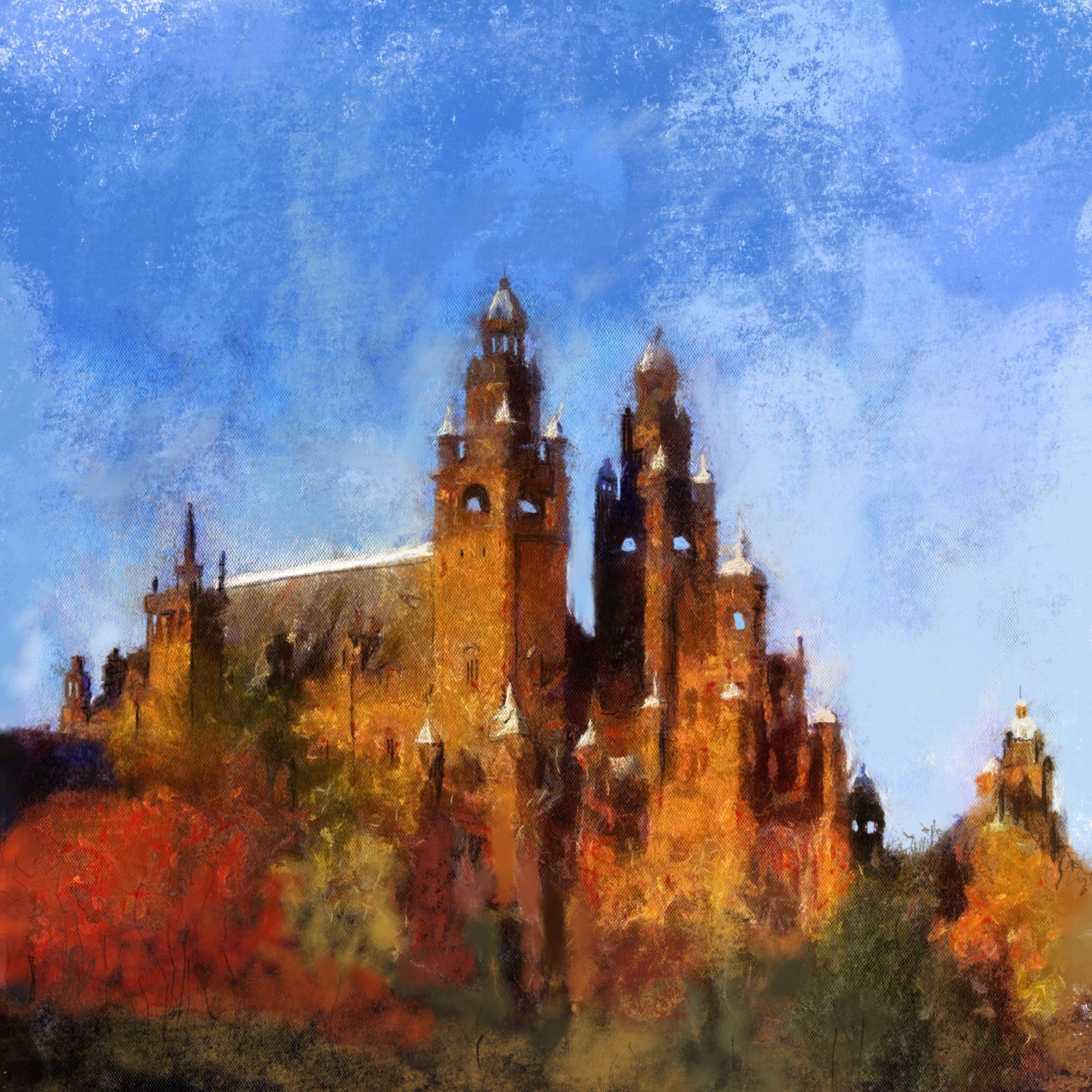 Kelvingrove Art Gallery Scottish Landscape Painting