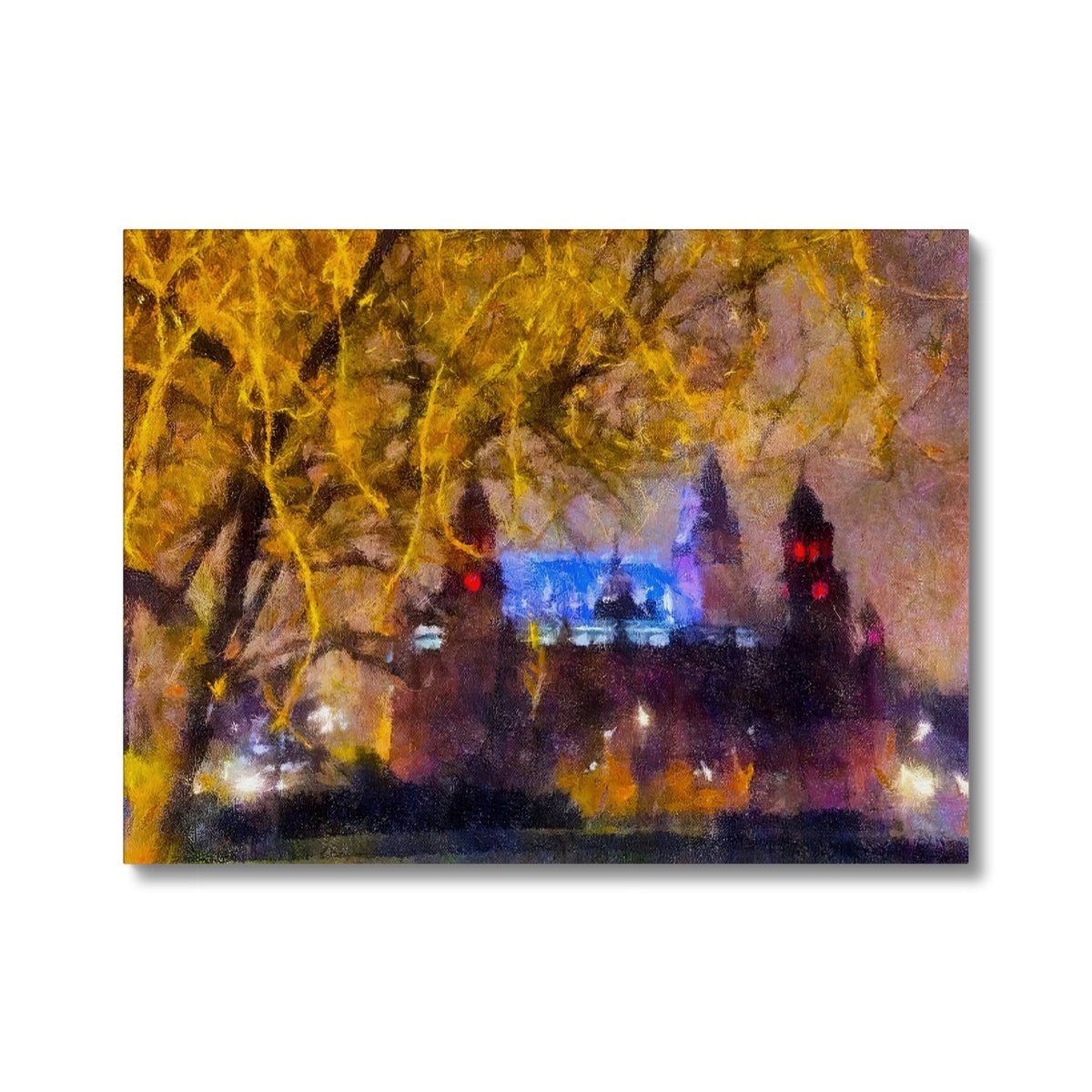 Kelvingrove Nights Painting | Canvas From Scotland