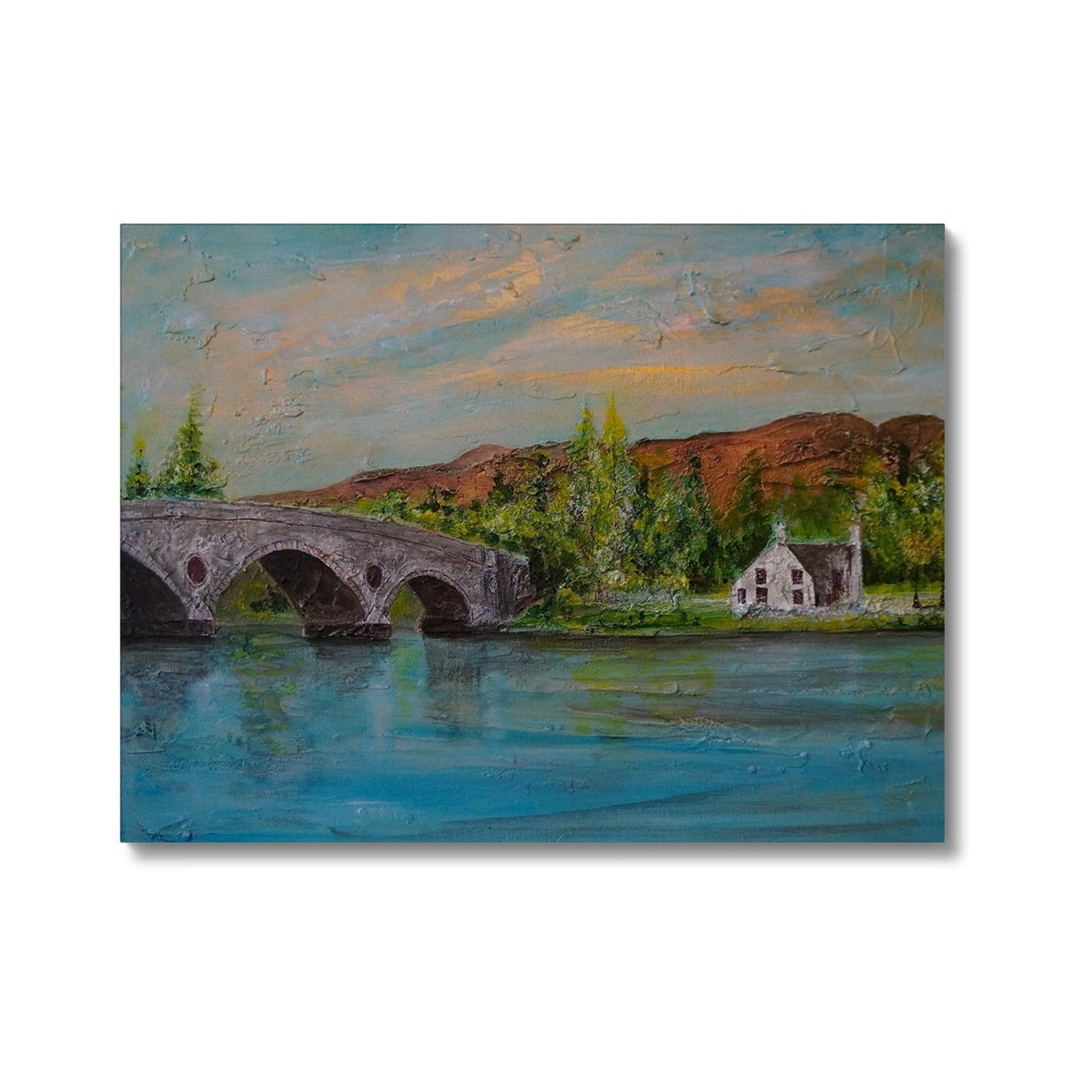 Kenmore Bridge ii Painting | Canvas Prints From Scotland