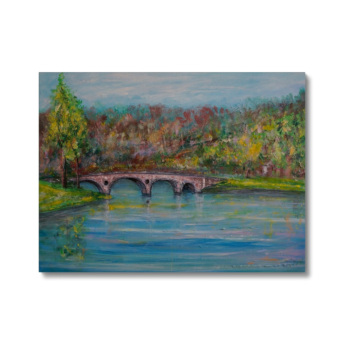 Kenmore Bridge Painting | Canvas Prints From Scotland