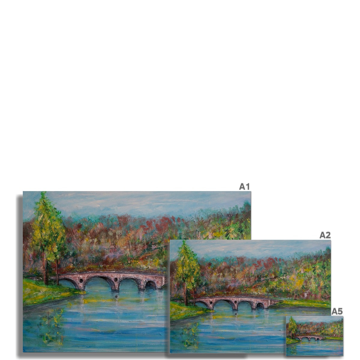 Kenmore Bridge Painting | Fine Art Prints From Scotland