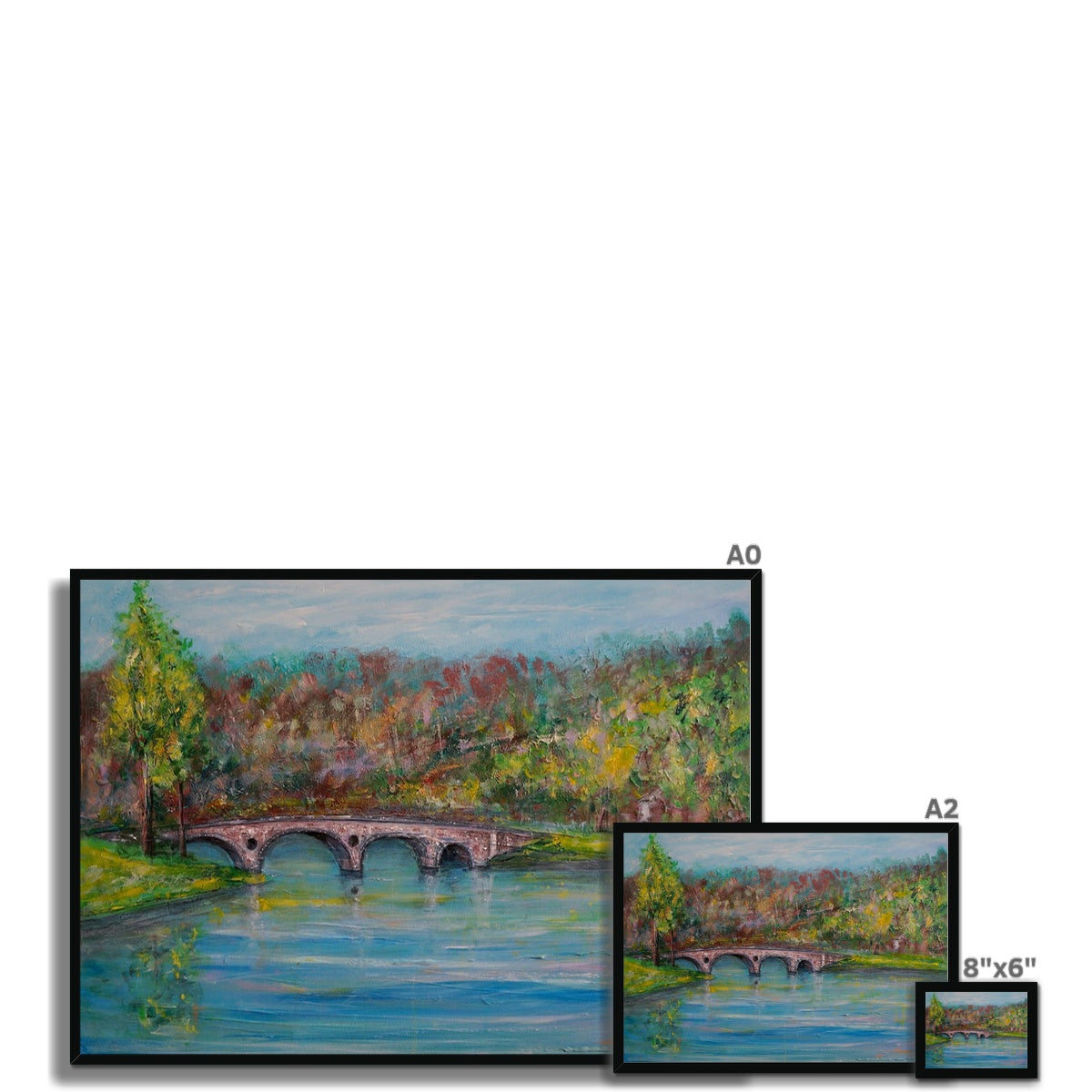 Kenmore Bridge Painting | Framed Prints From Scotland