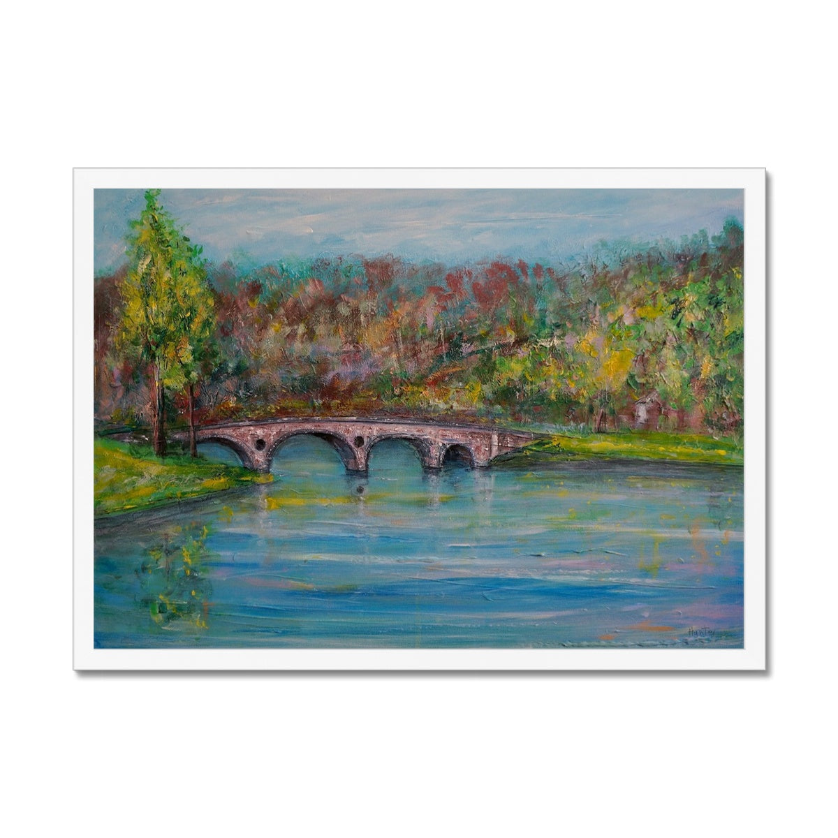 Kenmore Bridge Painting | Framed Prints From Scotland