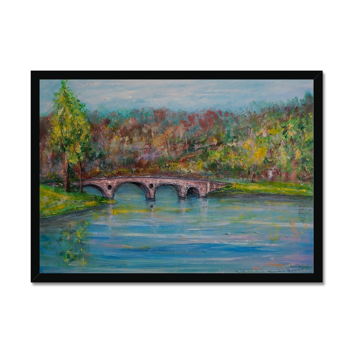 Kenmore Bridge Painting | Framed Prints From Scotland