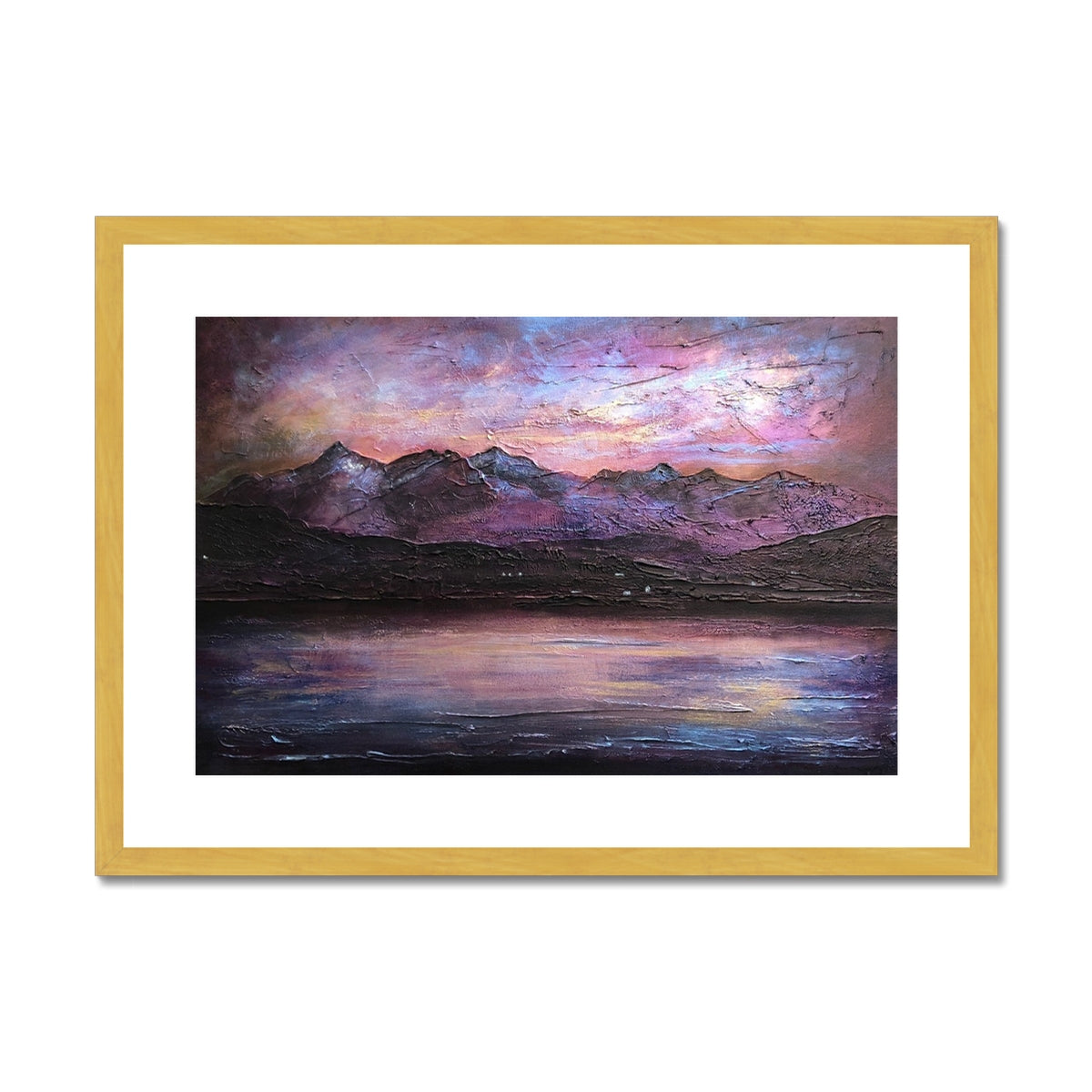 Last Skye Light Antique Framed & Mounted Print