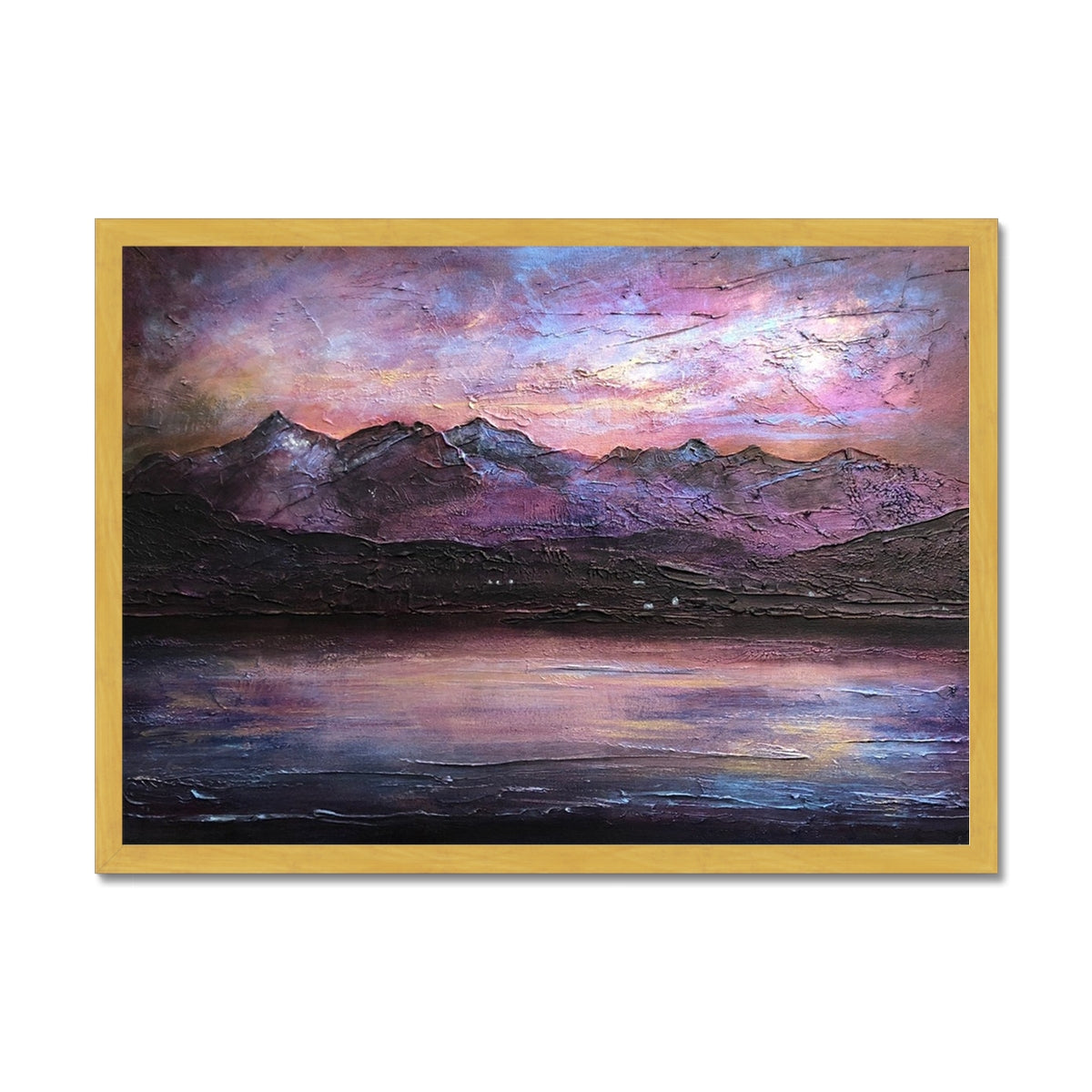 Last Skye Light Antique Framed Print