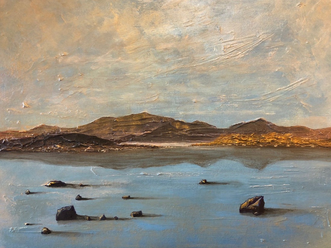 Loch Druidibeg South Uist Painting Fine Art Prints