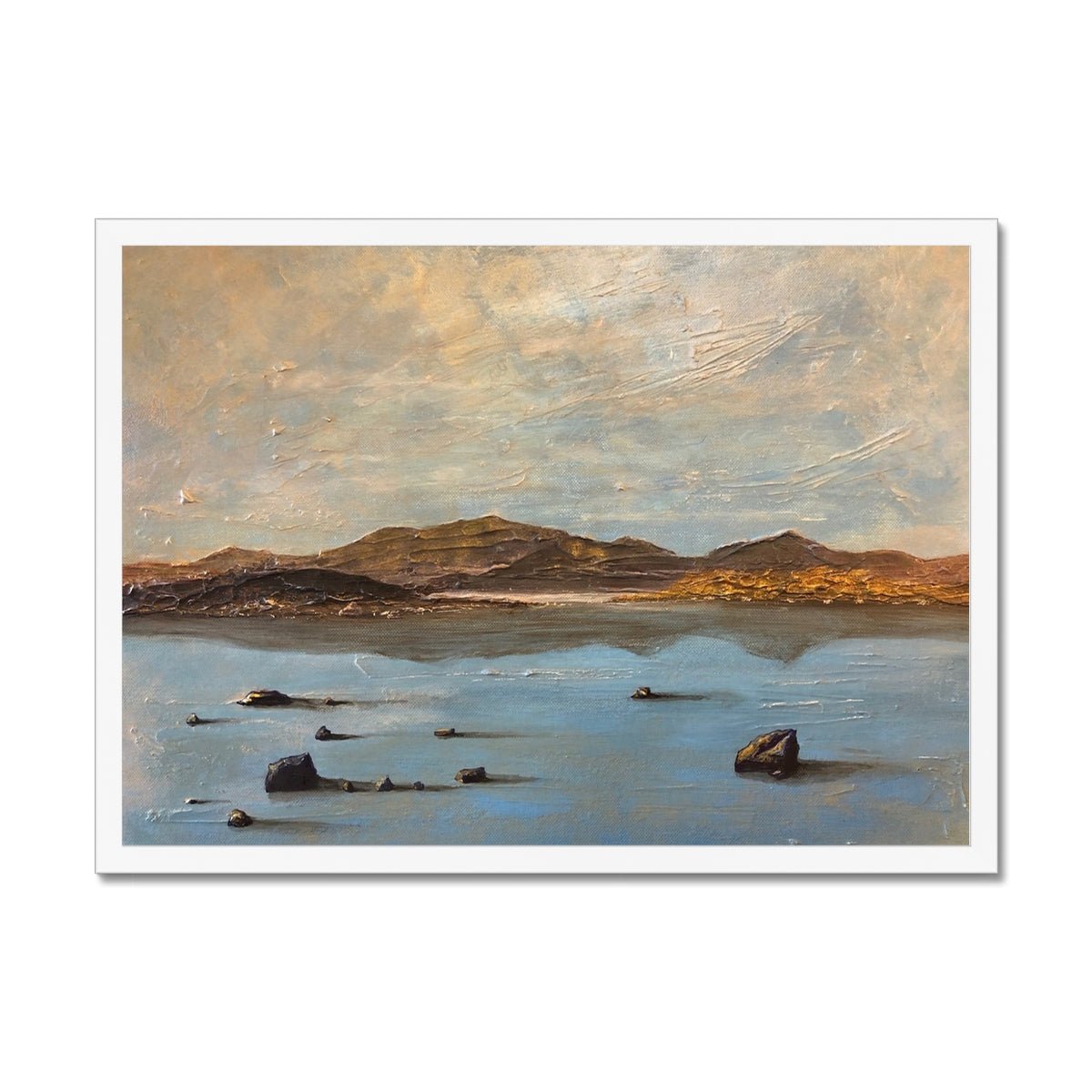 Loch Druidibeg South Uist Painting | Framed Prints From Scotland