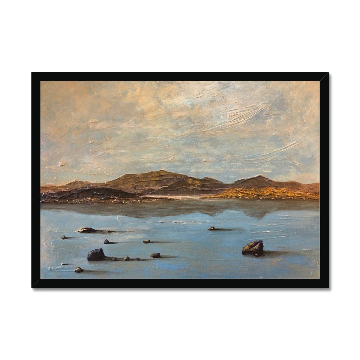 Loch Druidibeg South Uist Painting | Framed Prints From Scotland