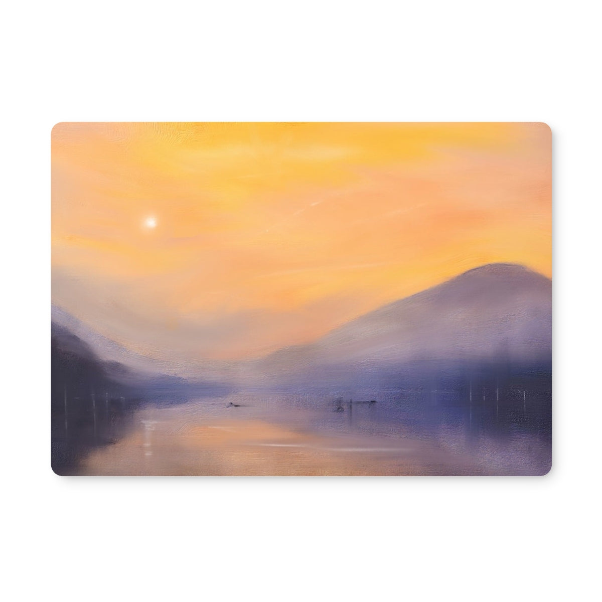 Loch Eck Dusk Art Gifts Placemat