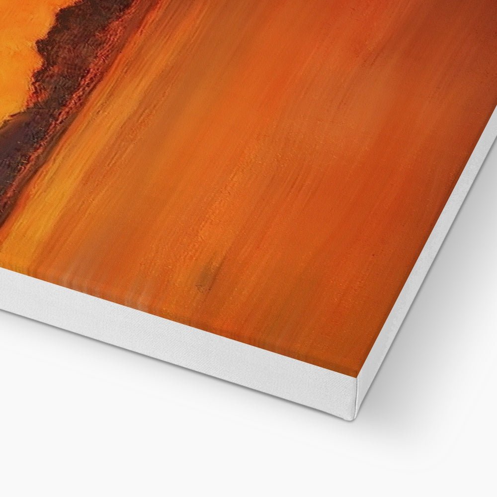 Loch Fyne Sunset Painting | Canvas From Scotland