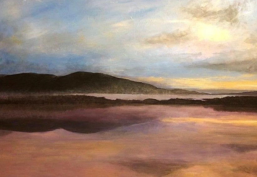 Loch Garten Scottish Landscape Painting
