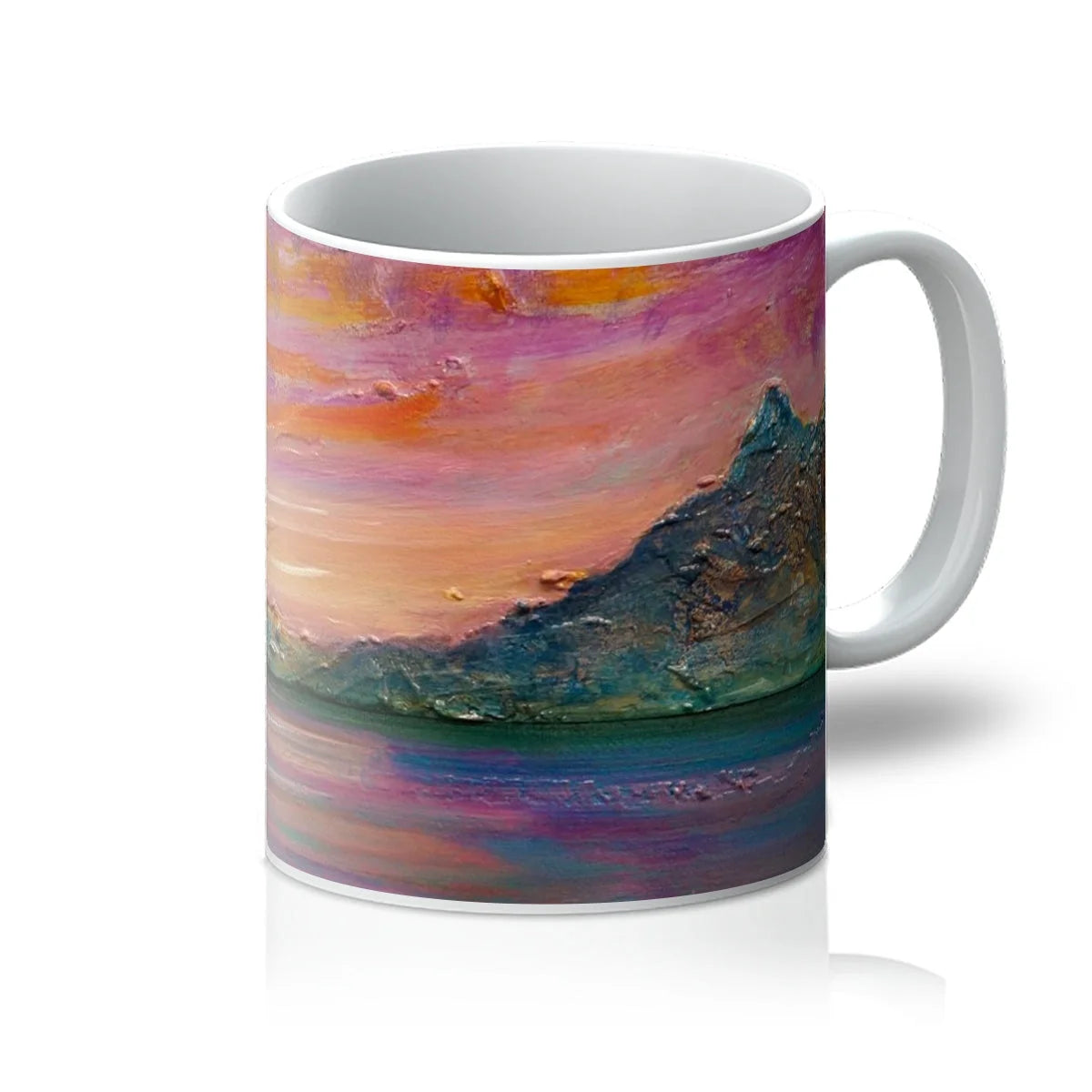 Loch Leven Sunset Mug - Glencoe Art Gallery Scotland Worldwide Shipping Paintings | Prints | Gifts
