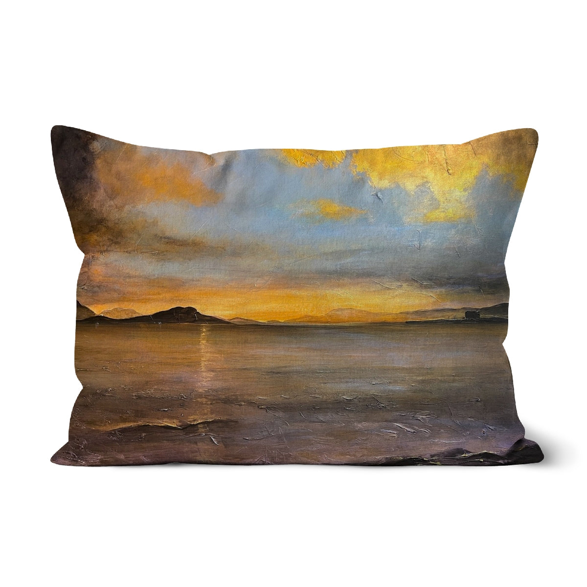 Loch Linnhe Sunset Art Gifts Cushion