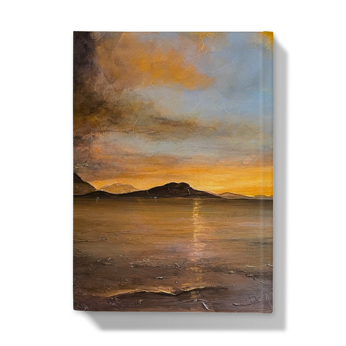 Loch Linnhe Sunset Art Gifts Hardback Journal