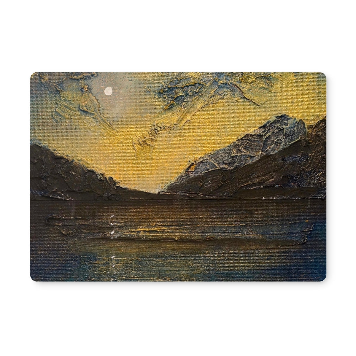 Loch Lomond Moonlight | Scottish Art Gifts | Placemat