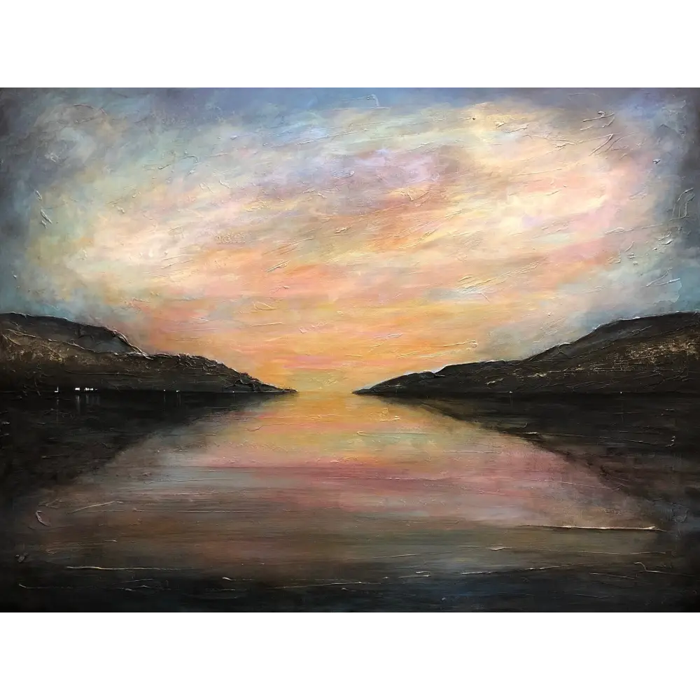Loch Ness Glow Art Prints from Scottish Artist