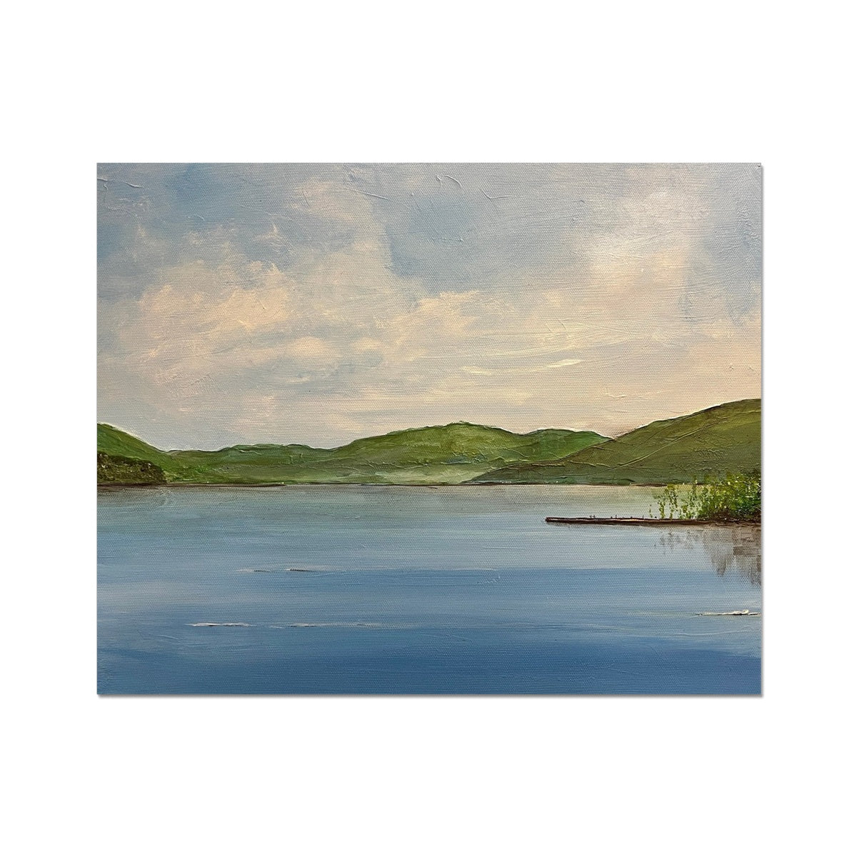 Loch Tay ii Painting | Artist Proof Collector Prints From Scotland