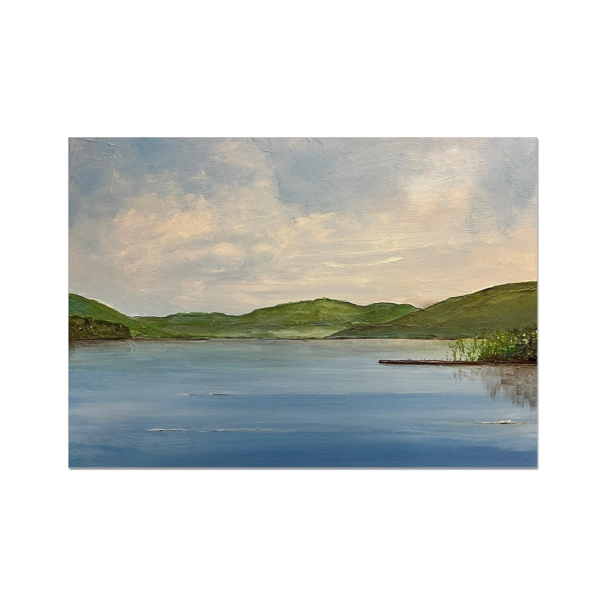 Loch Tay ii Painting | Signed Art Prints From Scotland | By Scottish Artist Hunter