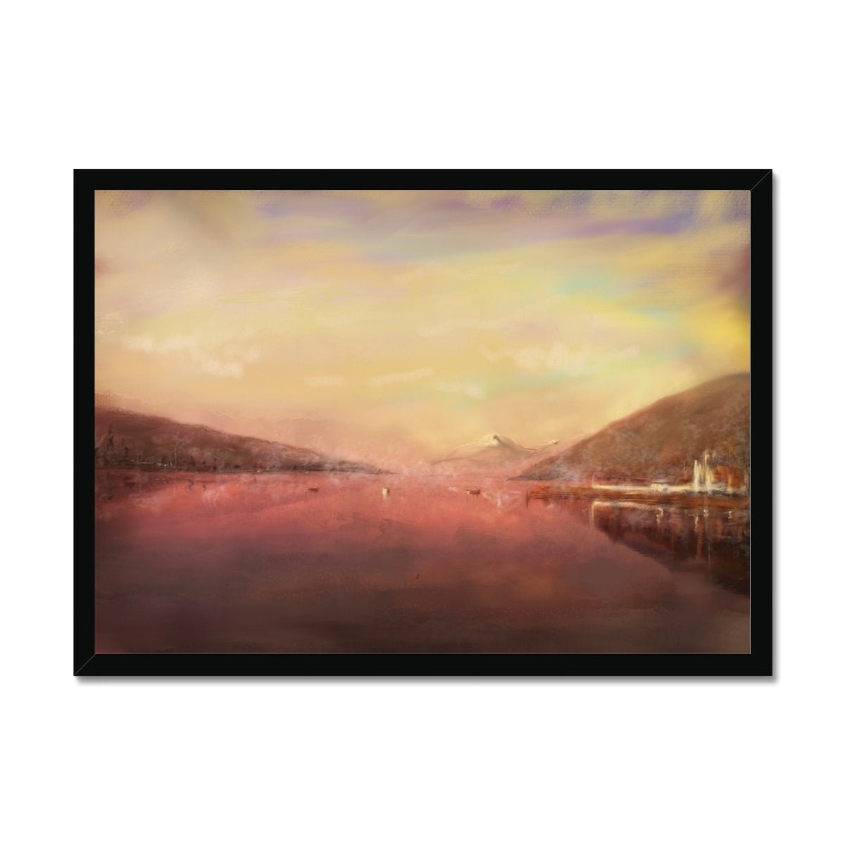 Loch Tay Painting | Framed Prints From Scotland