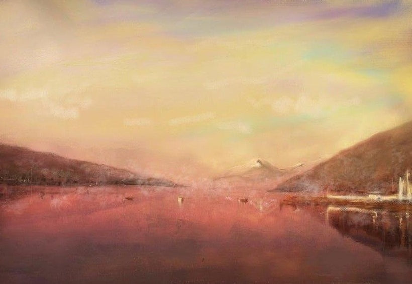 Loch Tay Scottish Landscape Painting