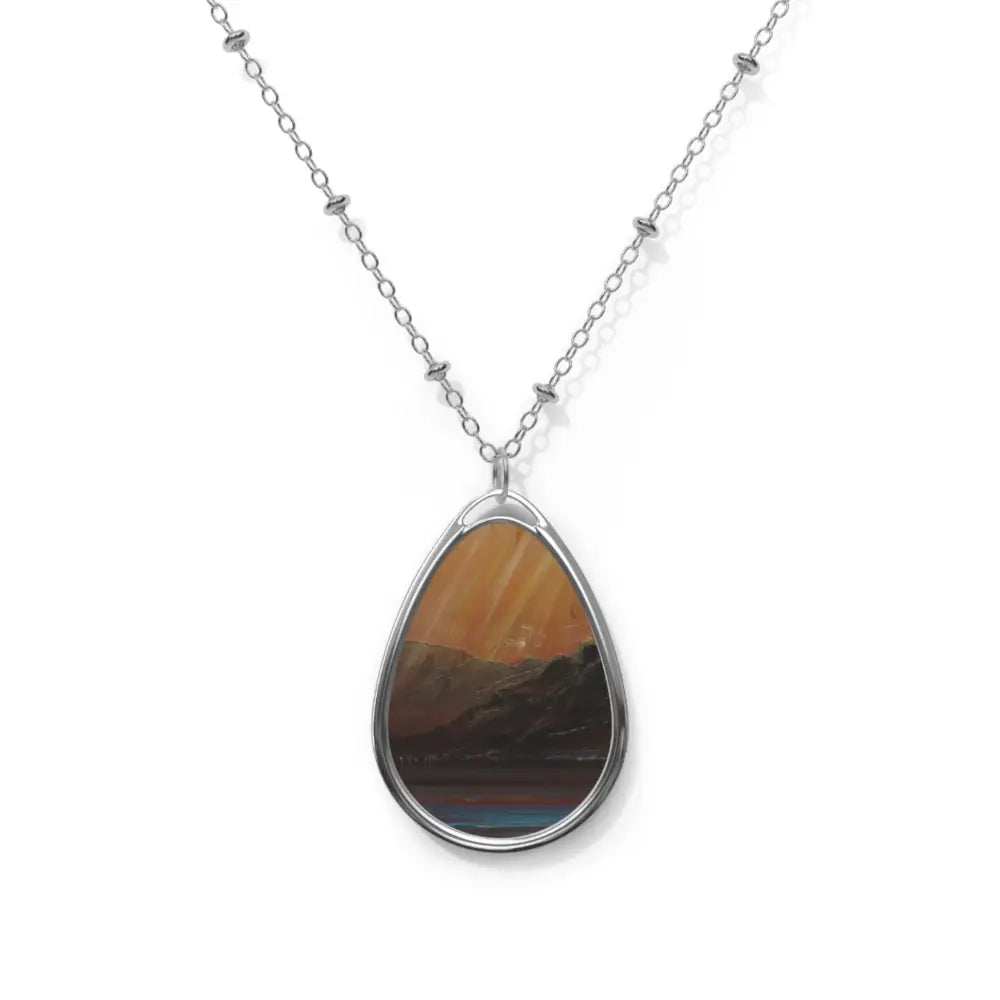 Torridon Art Necklace Kevin Hunter Landscape Pendant