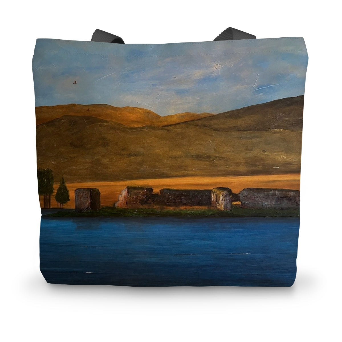 Lochindorb Castle Art Gifts Canvas Tote Bag