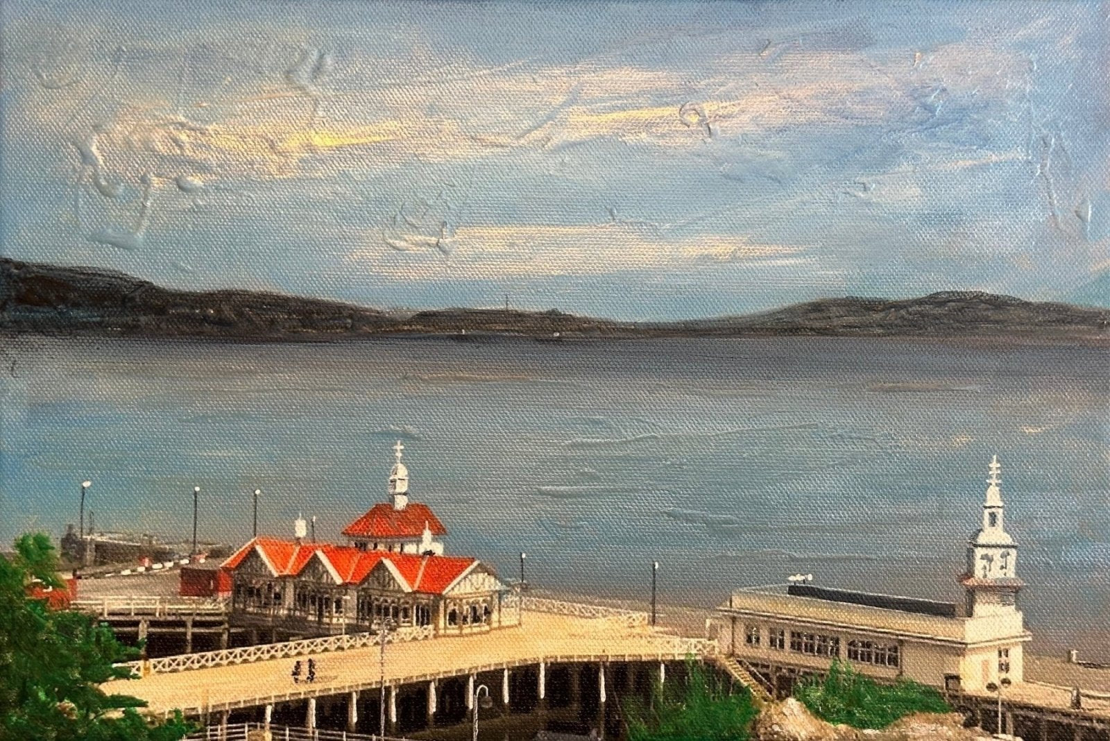 Looking From Dunoon Painting Fine Art Prints